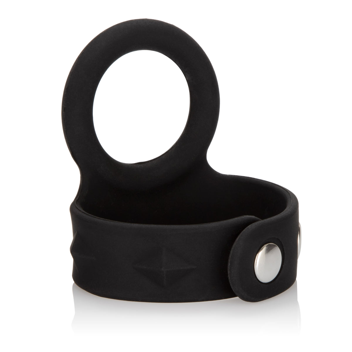 "Silicone Tri-Snap Scrotum Support Ring - Medium SE1413153"