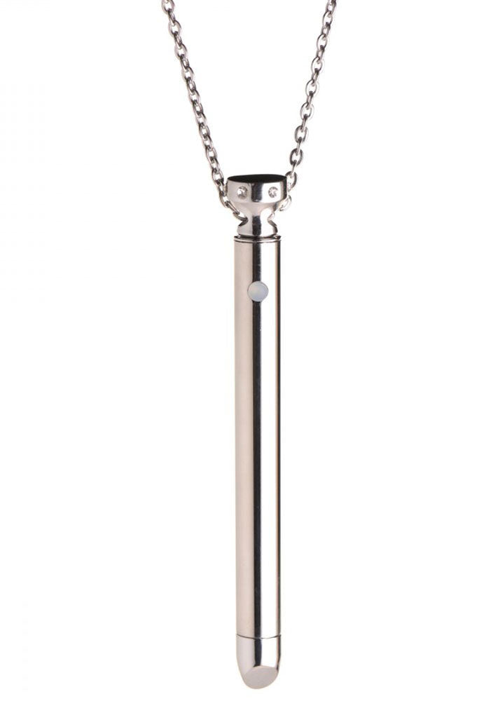 "7x Vibrating Necklace - Silver CH-AG894-SIL"