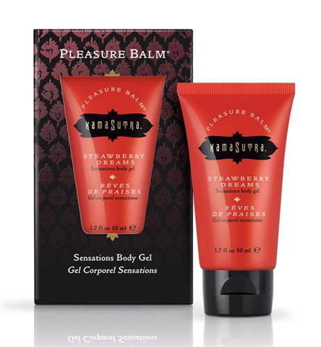 "Pleasure Balm Sensations Body Gel - Strawberry  Dreams - 1.7 Fl. Oz. KS0078"