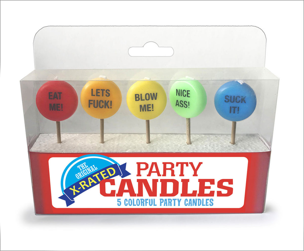 "X-Rated Party Candles CP-936"