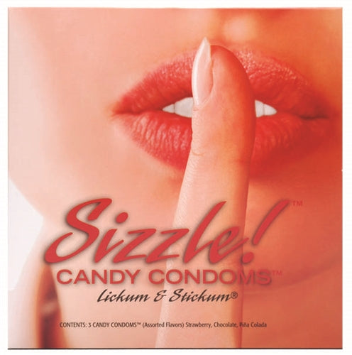 "Sizzle! Candy Condoms - 3 Pack KI0052"