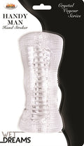 "Wet Dreams Crystal Voyeur Handy Man Stroker HTP2952"