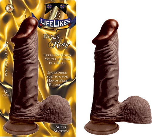 "Lifelike Black King 9 NW2012-5"