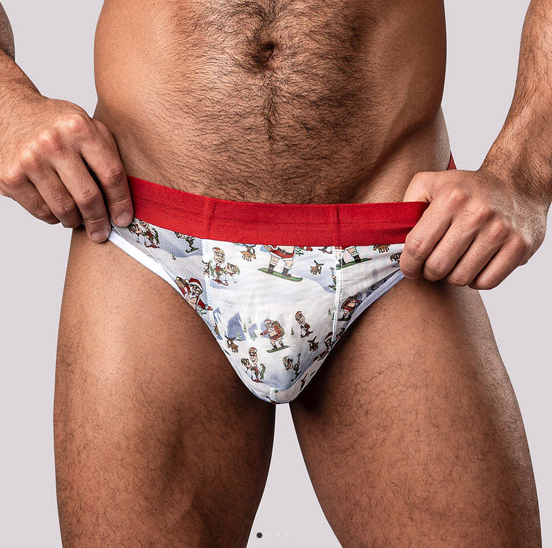 "Christmas Thong Sheer Thong - Large/xl MP-SMS012XMLX"