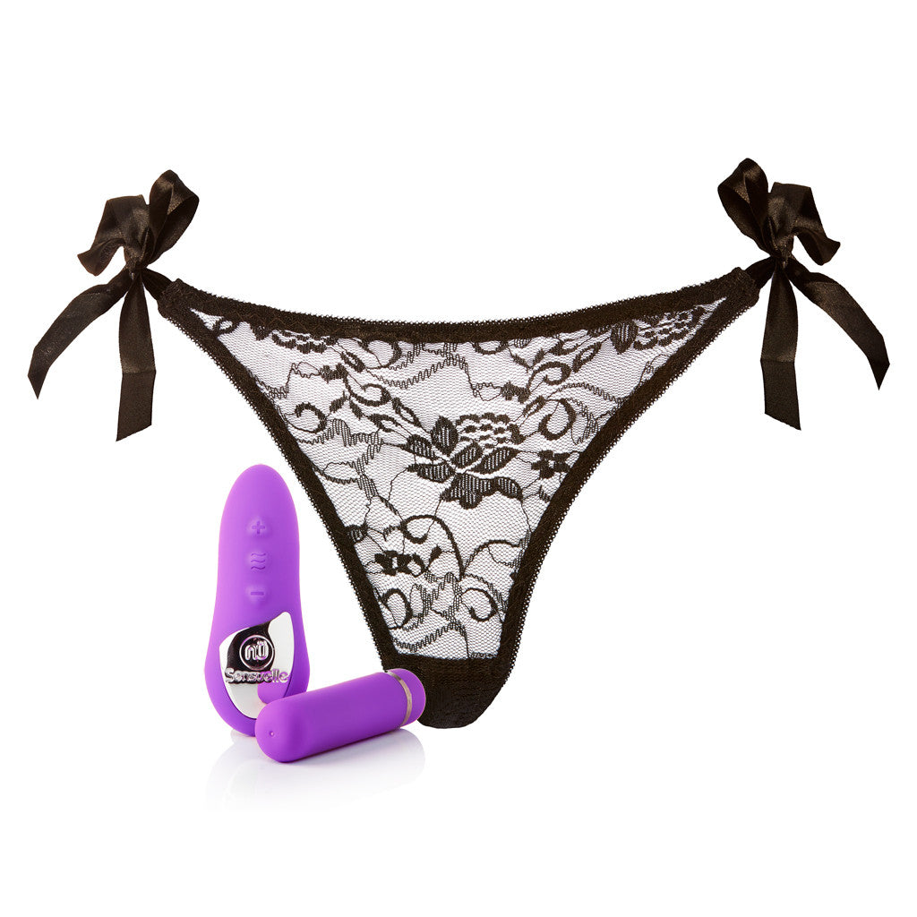 "Sensuelle Pleasure Panty - Purple BT-W55PU"