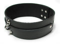 "Bondage Basics Black Leather Collar KL-215B"