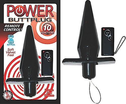 "Power Buttplug Remote Control - Black NW2316-2"