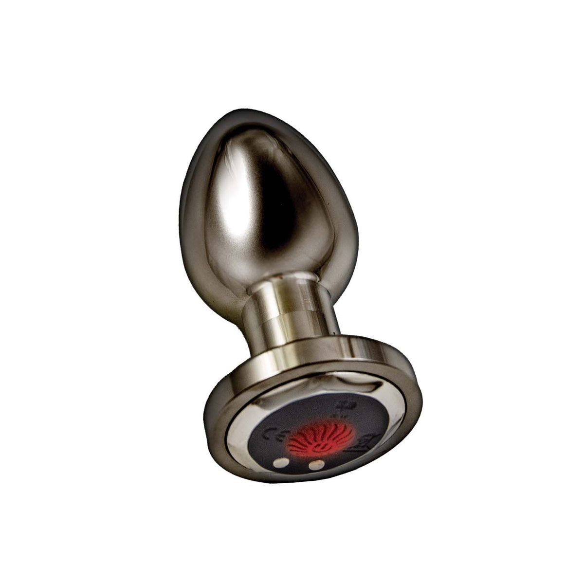 "Ass-Sation Remote Vibrating Metal Plug - Black NW3069-2"