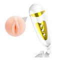 "Pretty Love Sally - Vagina - White/ Gold BM-00900T50"