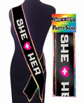 "She Plus Her Sash LG-NVC105"