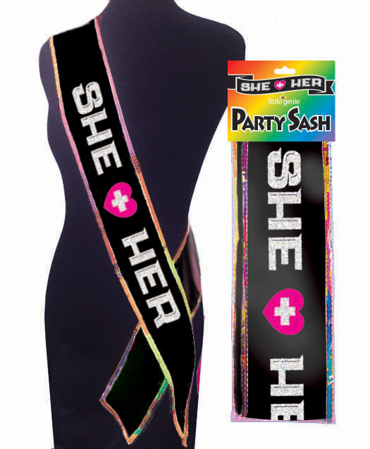 "She Plus Her Sash LG-NVC105"