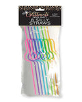 "Glitterati Silly Penis Straws 8 Ct LG-CP1103"