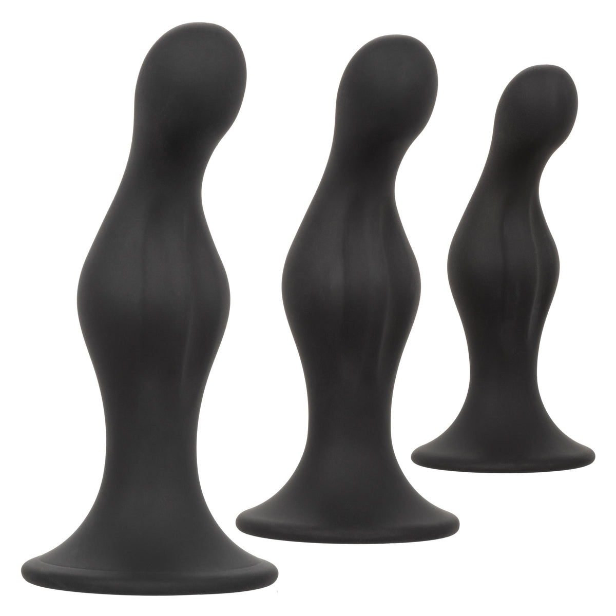 "Silicone Anal Ripple Kit - Black SE0410252"