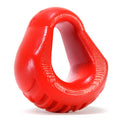 "Hung Padded Cockring Oxballs - Red OX-1067-RED"
