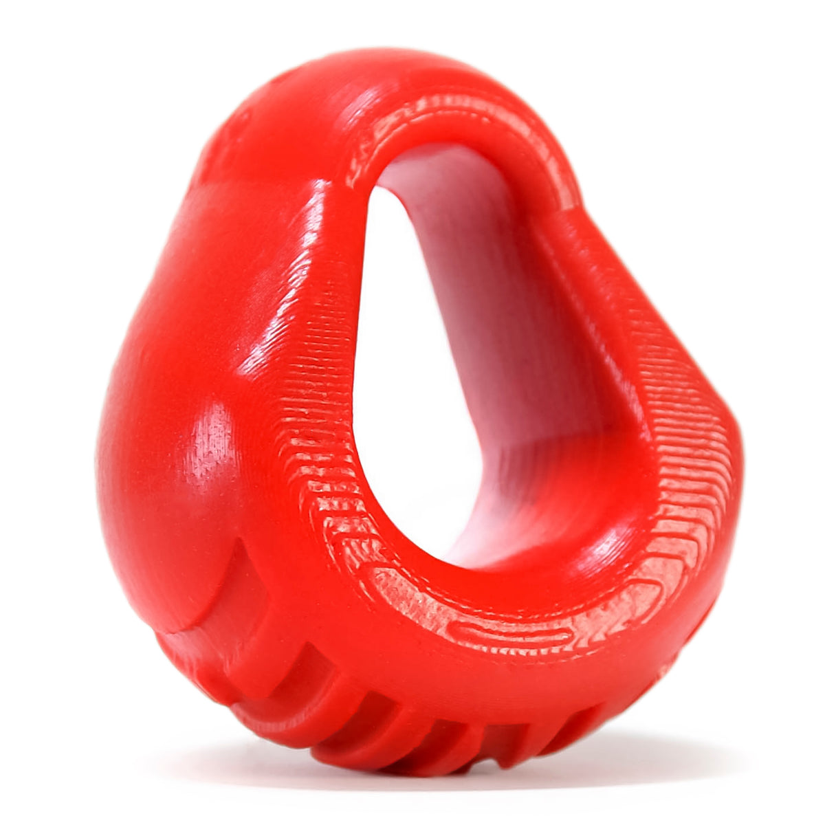 "Hung Padded Cockring Oxballs - Red OX-1067-RED"
