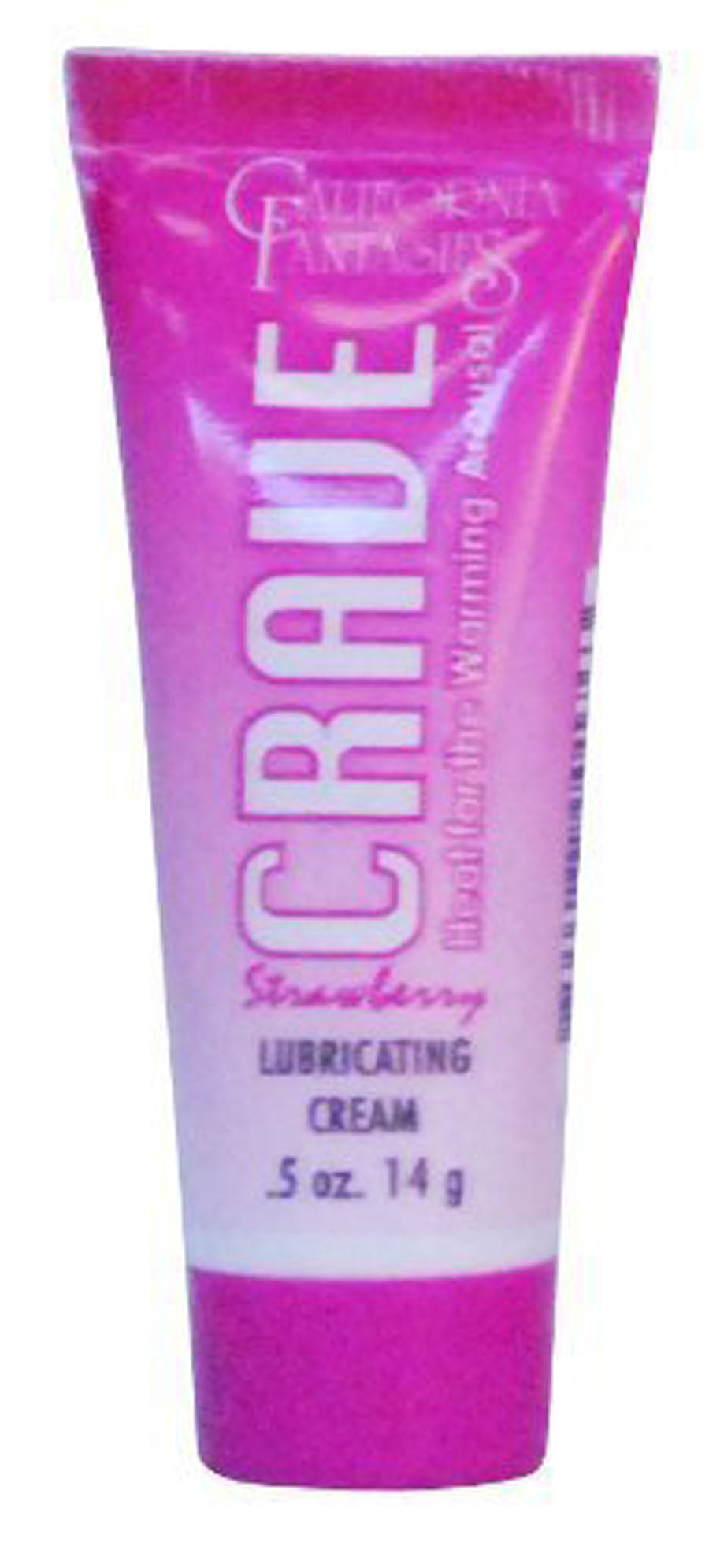 "Crave Warming Lubricanting Cream Strawberry Flavored 0.5 Oz Tube CF-CRH-BE"