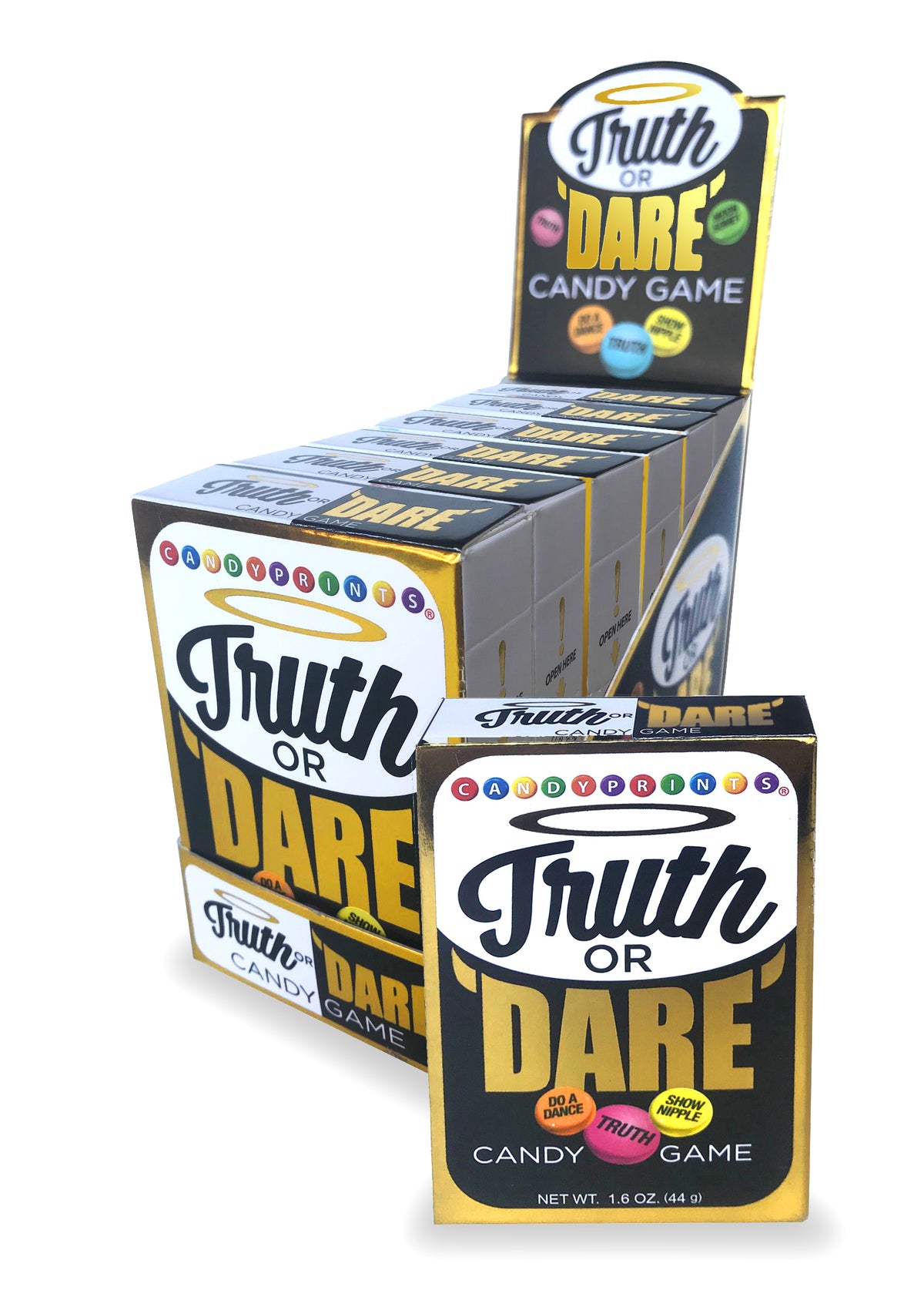 "Sex Candy Truth or Dare Display of 6 LG-CP915"