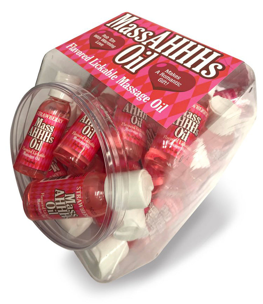 "Massahhhs Lickable and Warming Massage Oil LG-BT051"