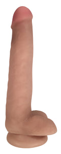 "Easy Riders 8 Inch Slim Dong With Balls -  Vanilla CN-18-0916-10"