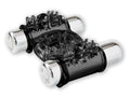 "Sensuelle 7 Function Rechargeable Double Action Bullet Ring - Black BT-M37BK"