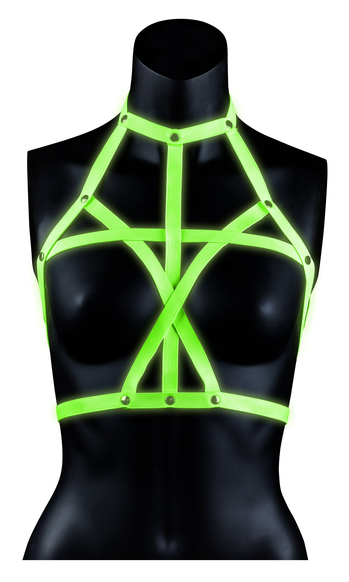 "Bra Harness - Large/xlarge - Glow in the Dark OU-OU742GLOLXL"