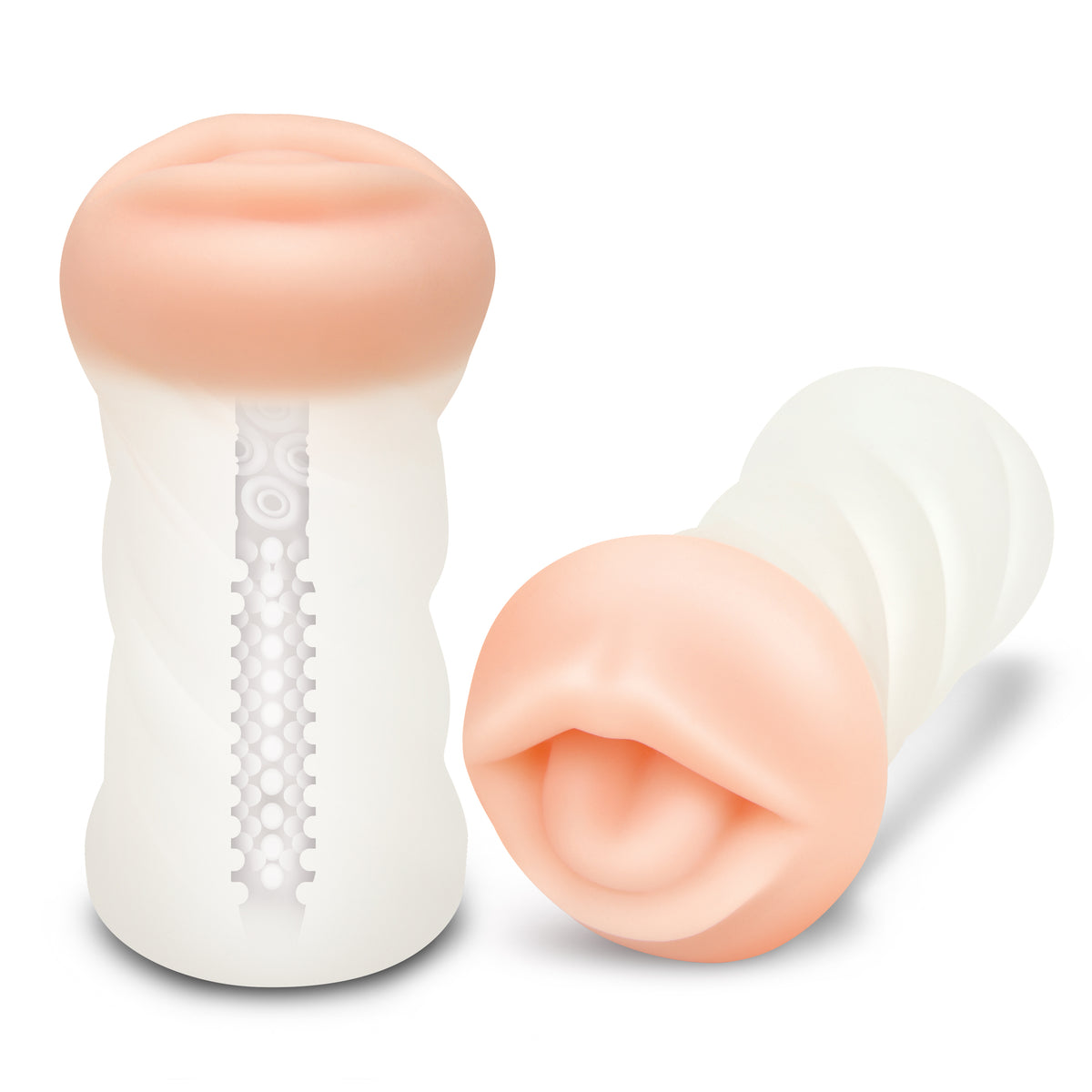 "Zolo Male Masturbator Clear Deep Throat X-ZO6023"