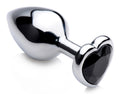 "Black Heart Gem Anal Plug - Medium BTYS-AG476M"