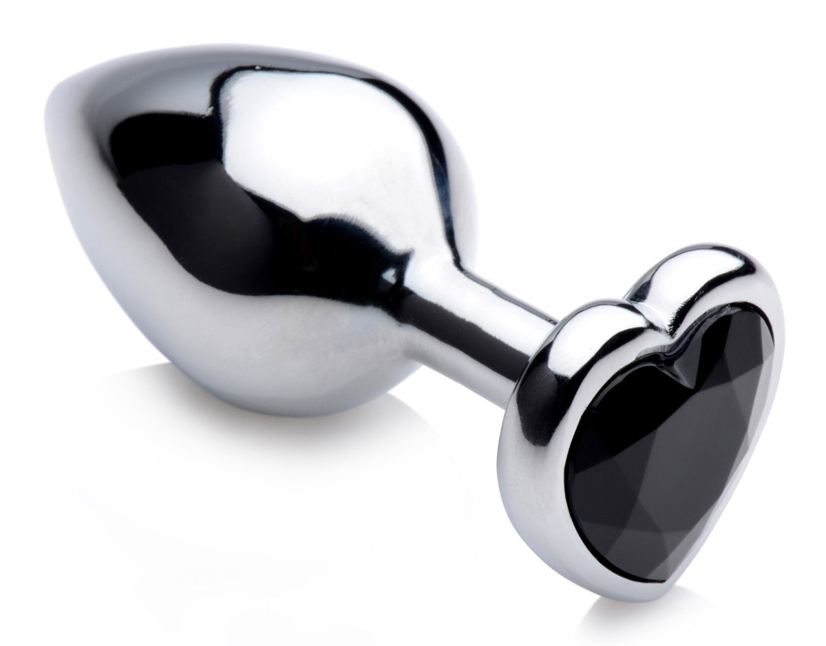"Black Heart Gem Anal Plug - Medium BTYS-AG476M"