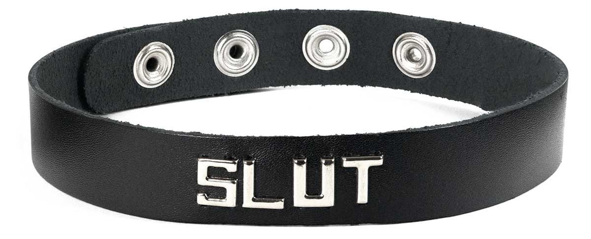 "Sm Collar - Slut BWB-B3"