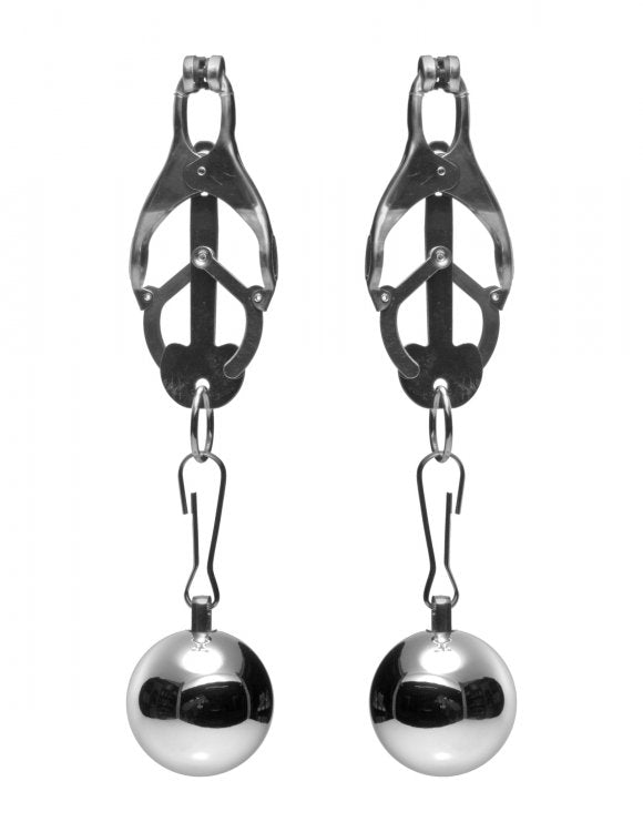 "Deviant Monarch Weighted Nipple Clamps MS-AE289"