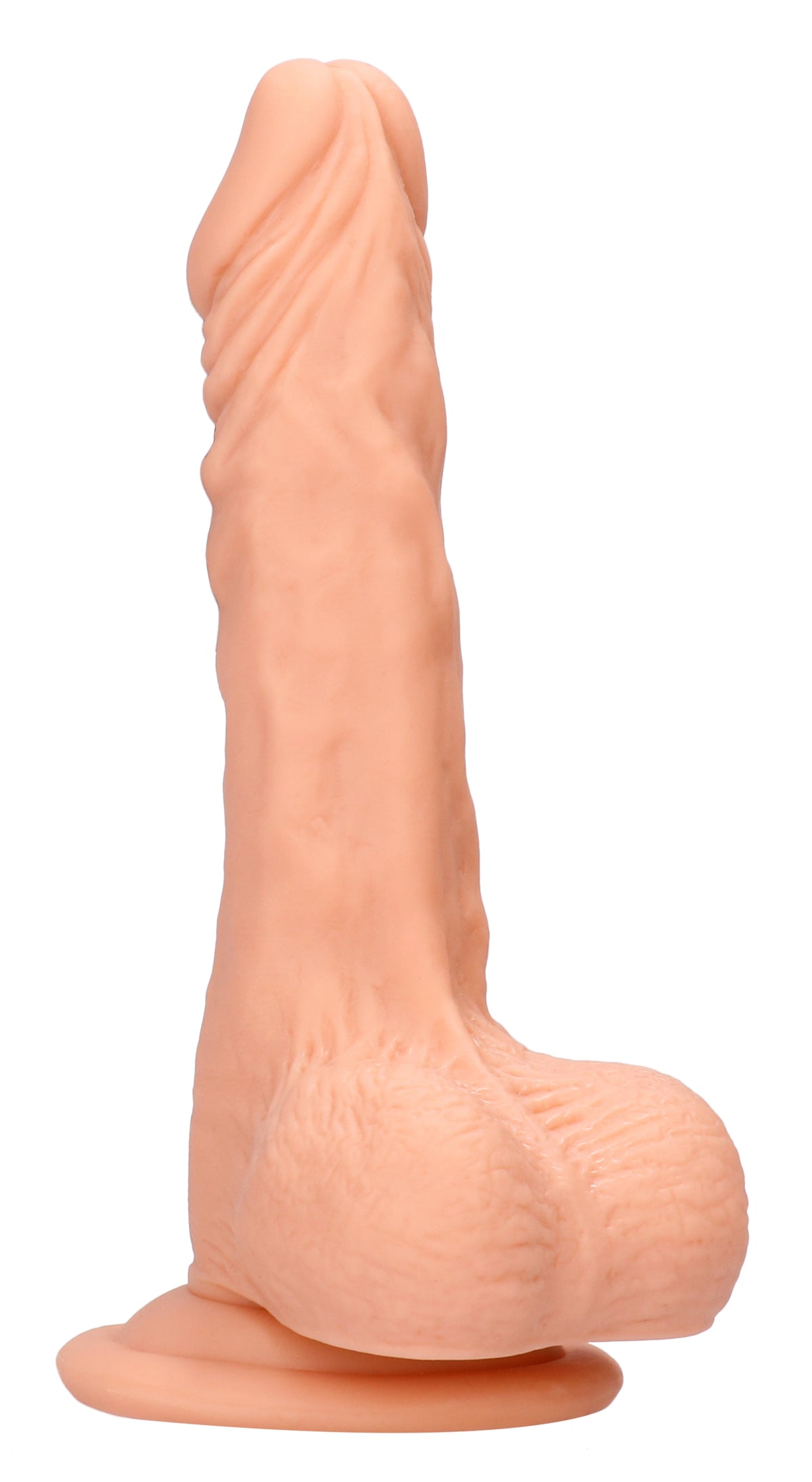 "8 Inch Dong With Testicles - Flesh SH-REA095FLE"