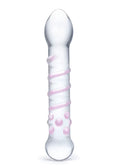 "Spiral Staircase Full Tip Dildo GLAS-10"