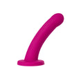 "Nexus Collection - Galaxie - 7 Inch Silicone Dildo - Plum SS698-34"