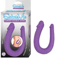 "Seduce Me Curved Double Dong - Purple NW2840-2"