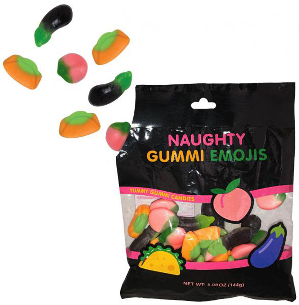 "Naughty Emoji Gummies 5.08 Oz Bag 144g KG-NV067"