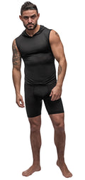 "Black Nite Hoodie Tank -  Small - Black MP-114255BKSL"