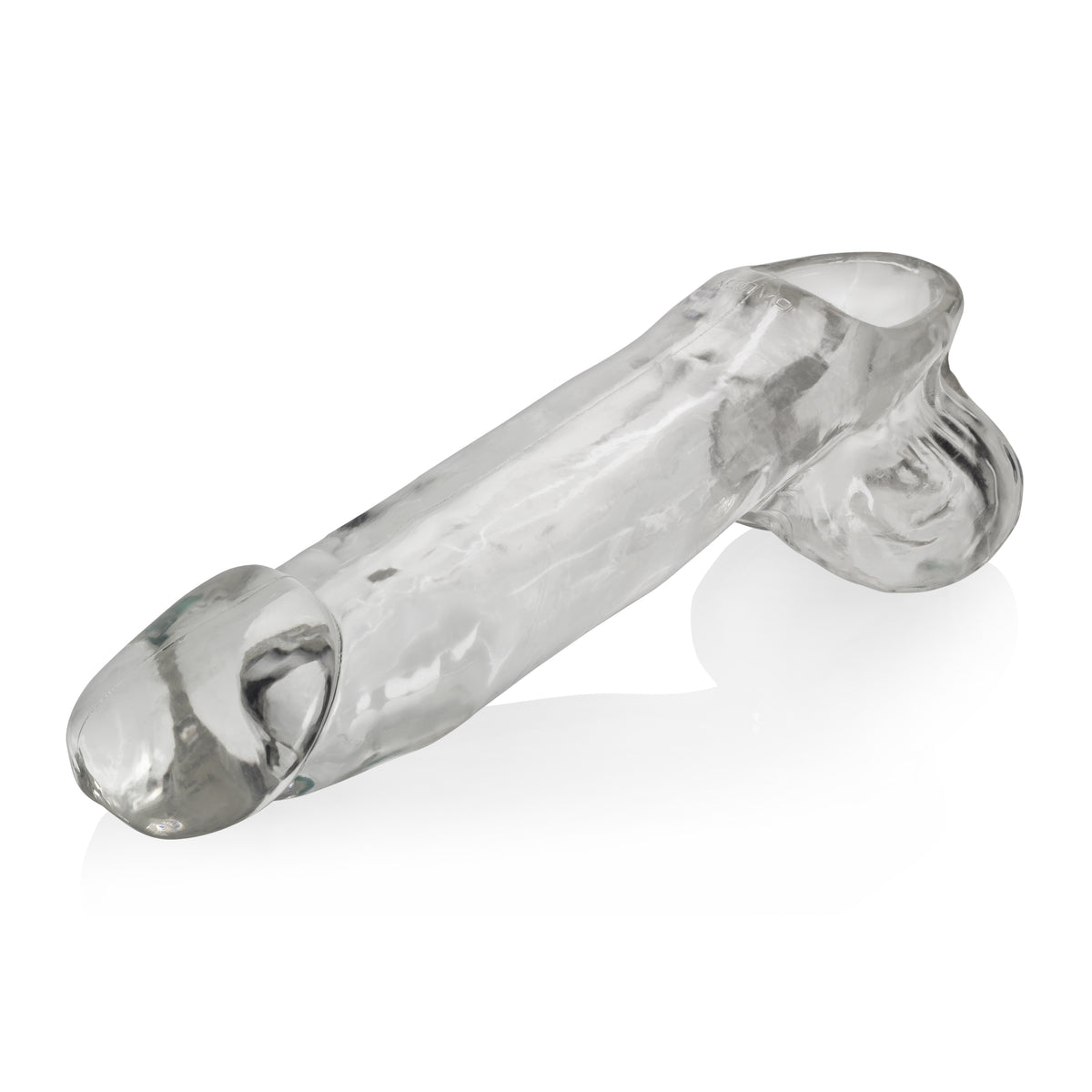 "Daddy Cocksheath With Balls - Clear OX-1319-CLR"