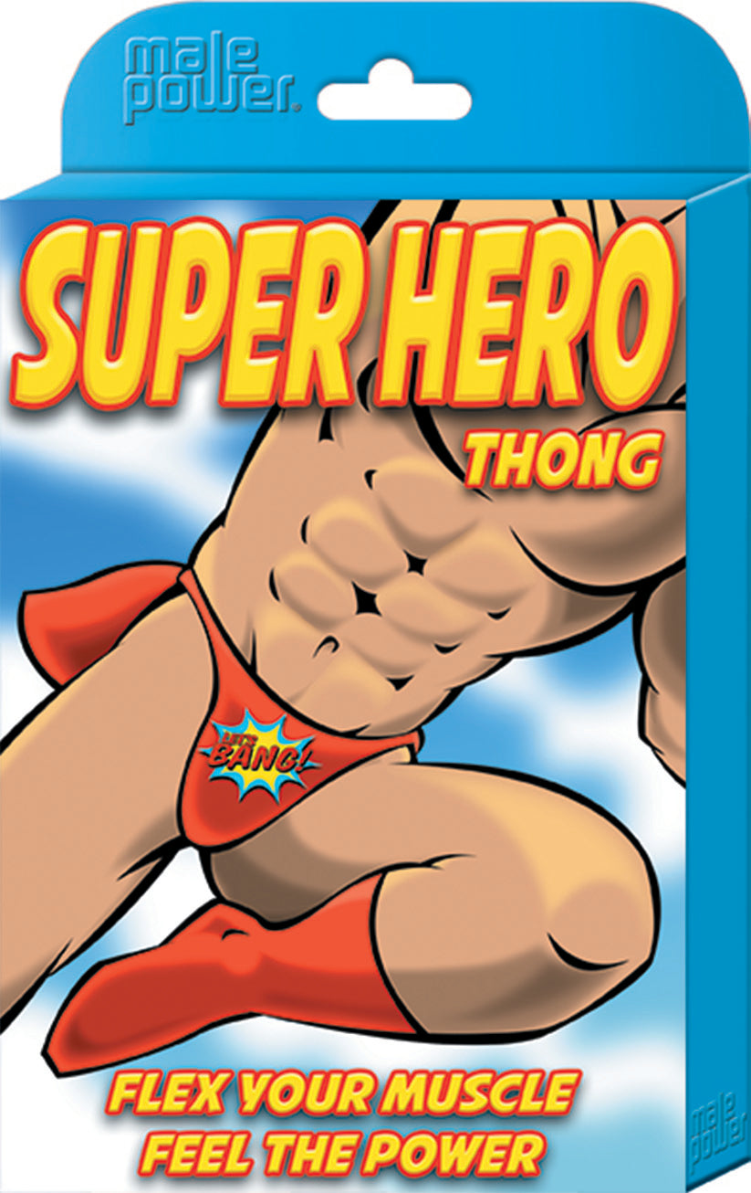 "Super Hero Thong - One Size - Red MP-PAK727REDOS"