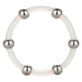"Steel Beaded Silicone Ring - X-Large SE1437202"