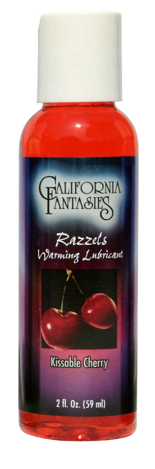 "Razzels Warming Lubricant - Kissable Cherry -  2.5 Fl. Oz. Bottle CF-RKC-02"