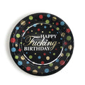"Happy Fucking Birthday Party Plates LG-CP1050"