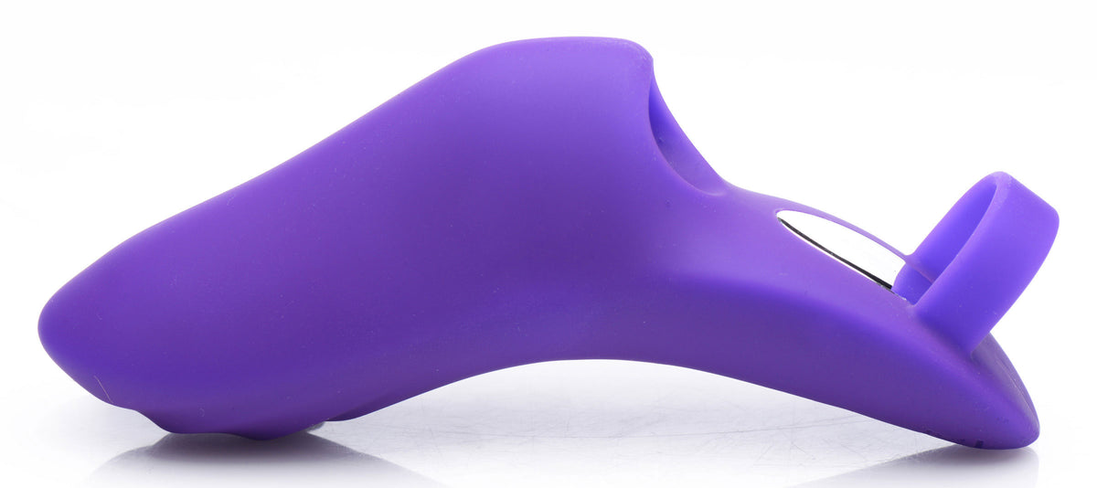 "7x Finger Bang Her Pro Silicone Vibrator - Purple FR-AG543PURPLE"