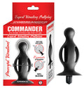 "Commander Expert Vibrating Buttplug - Black NW2874"