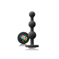 "Glams - Ripple Rainbow Gem - Black NSN0510-93"