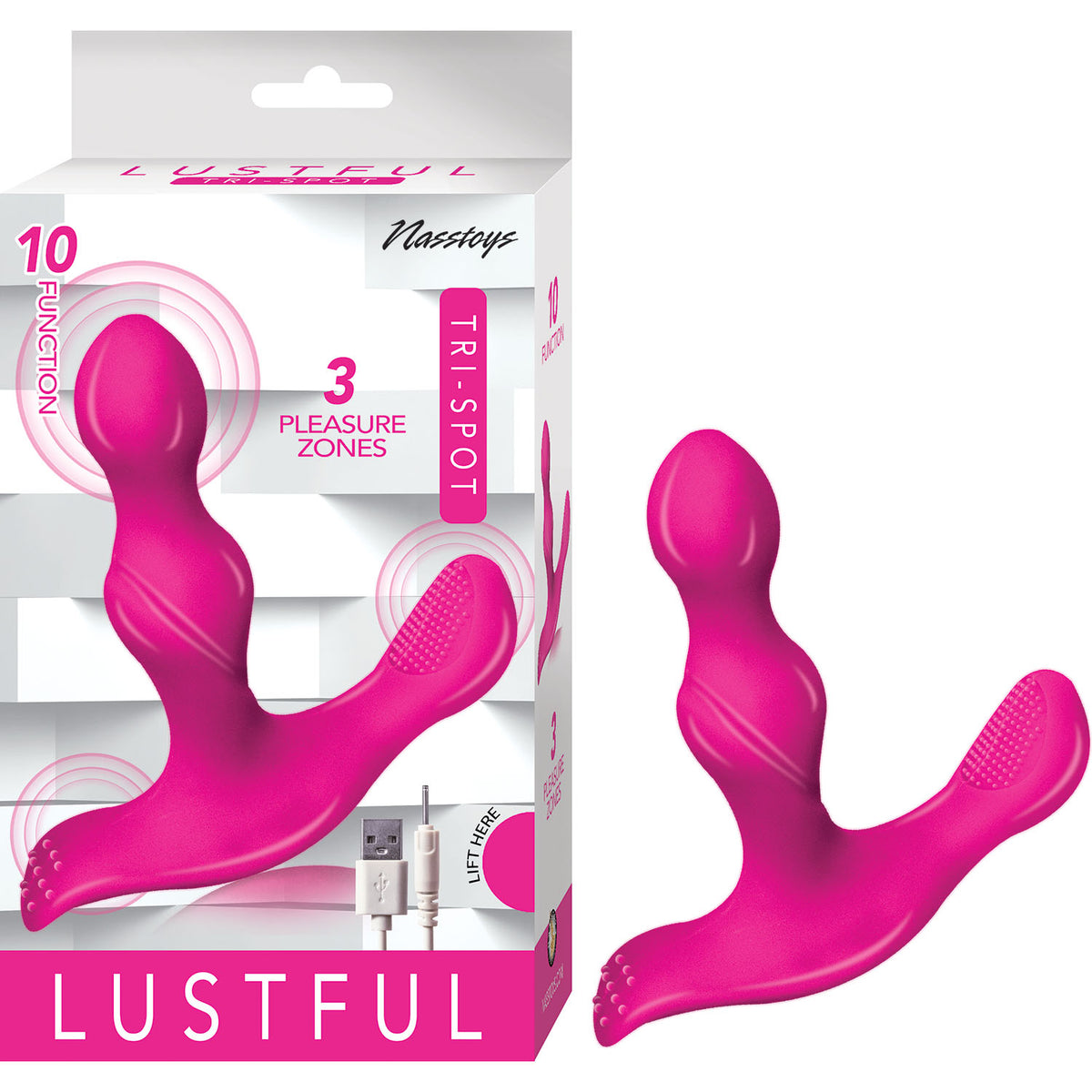 "Lustful Tri-Spot - Pink NW2997-1"