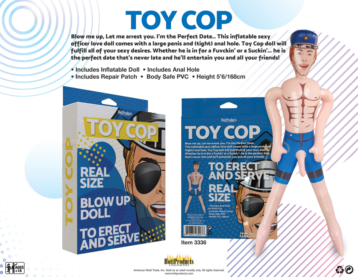 "Cop - Inflatable Party Doll HTP3336"