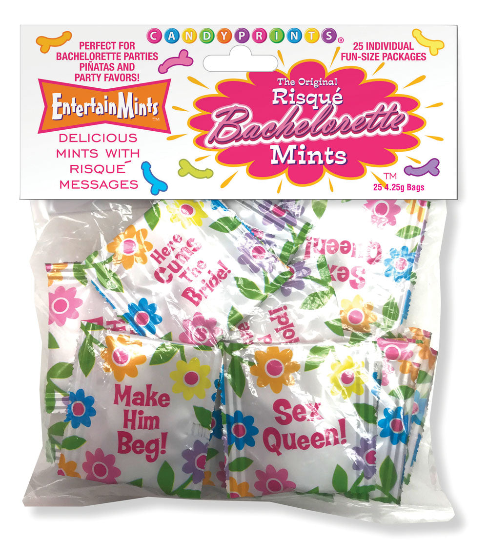 "Risque Bacherlorette Mints - 25 Individual Fun Size Packages CP-922"