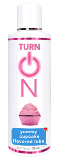 "Turn on Yummy Cupcake Flavored Lube - 6 Fl. Oz. WT56612"