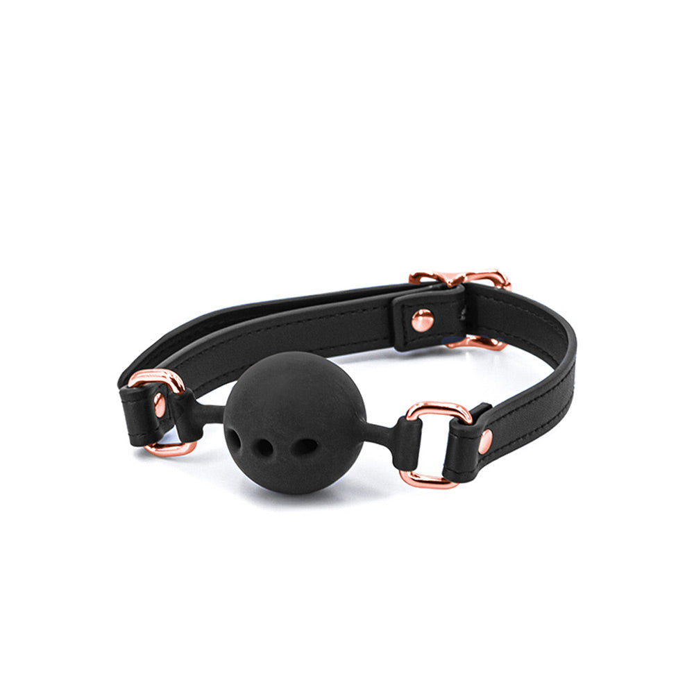 "Bondage Couture - Ball Gag - Black NSN-1306-73"