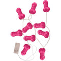 "Light Up Pink Pecker String Lights HTP3314"